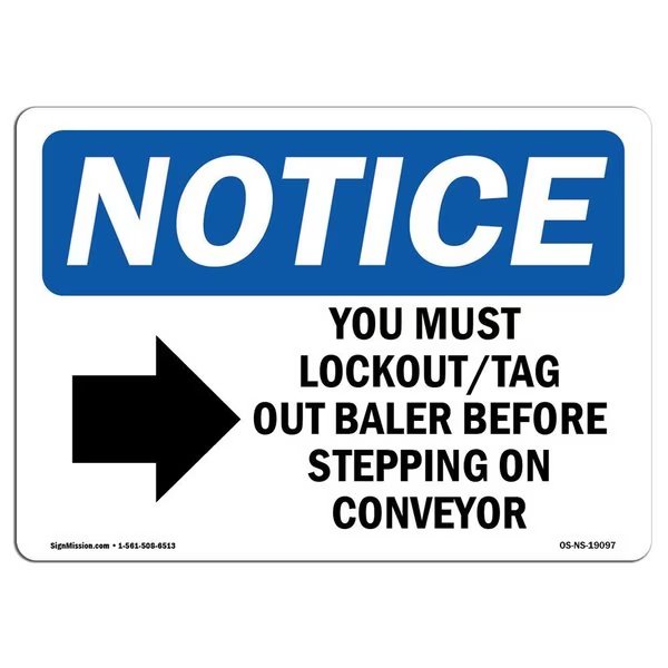 OSHA Notice Sign, 10